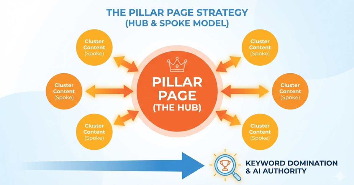 How to Build Pillar Pages to Dominate Competitive Keywords (2026 Strategy)